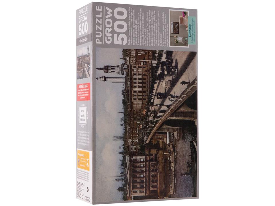Quebra-cabeça 500 Peças Puzzle Old London Grow - 5