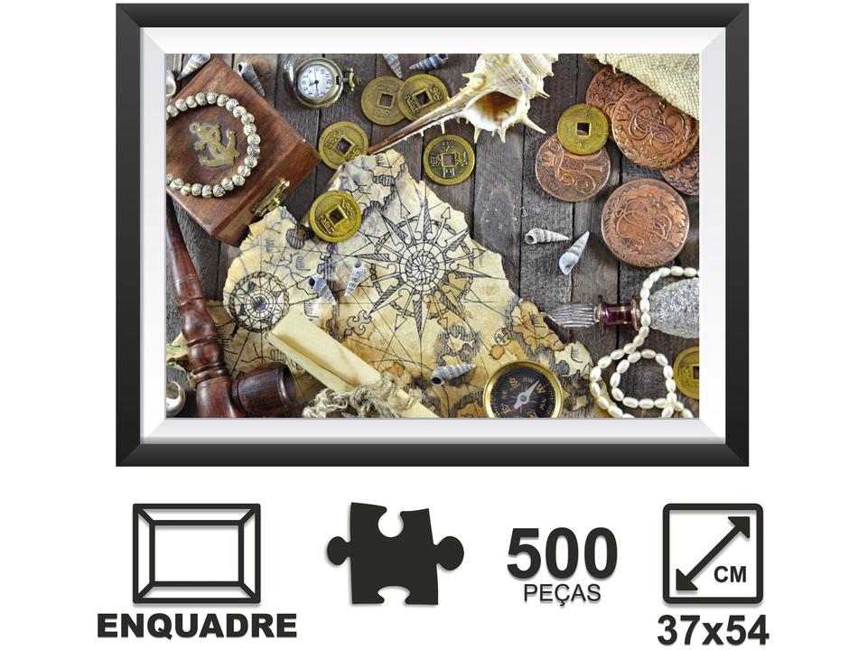 Quebra-cabeça 500 Peças Relíquias do Pirata - 2