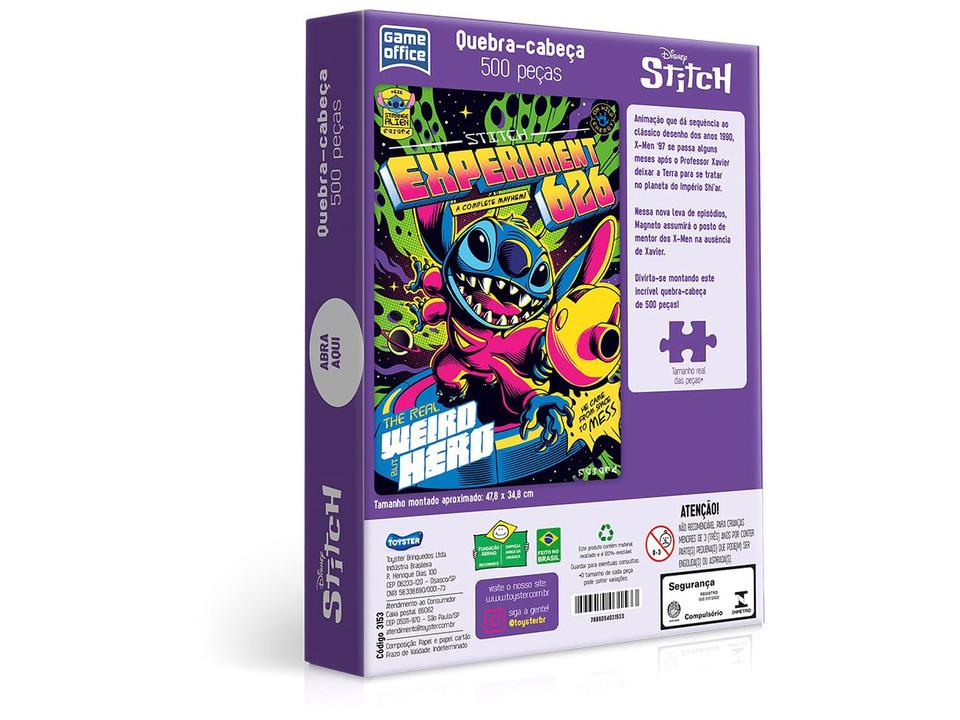 Quebra-cabeça 500 Peças Stitch Toyster - 2