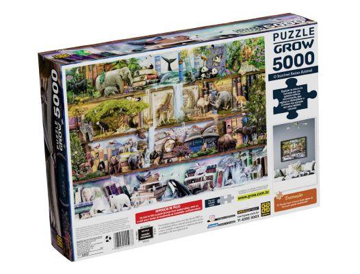 Quebra-cabeça 5000 Peças Reino Animal Puzzle - 2