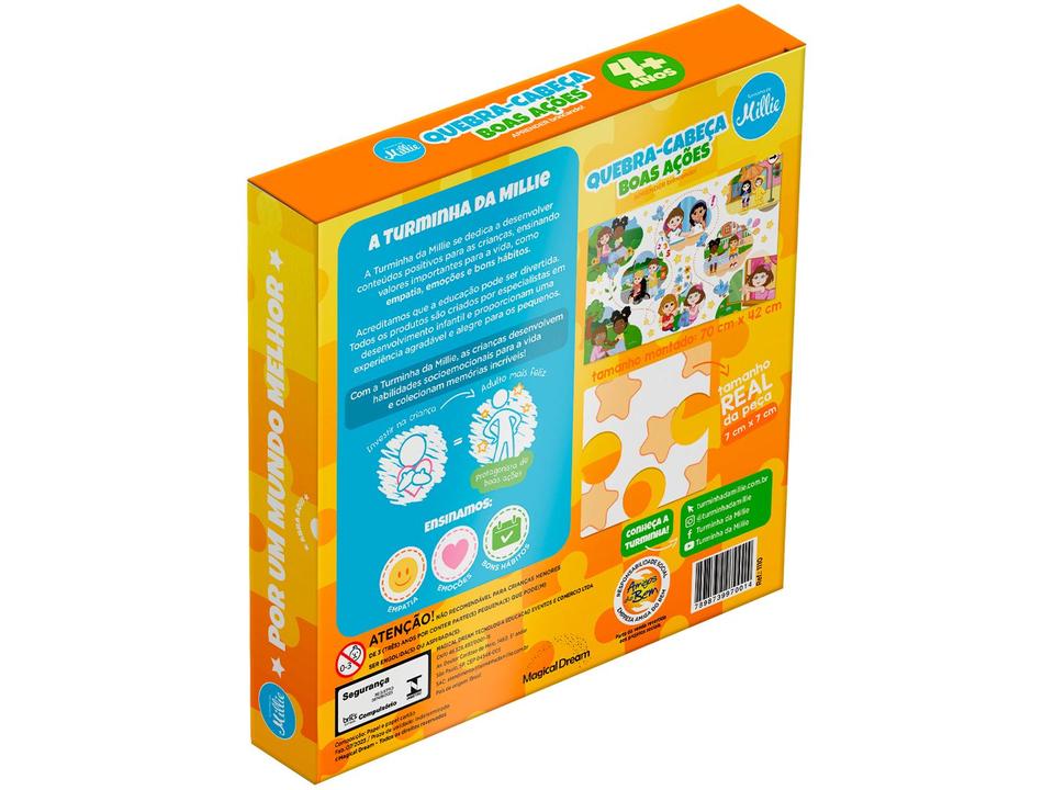 Quebra-cabeça 60 Peças Boas Ações - 8