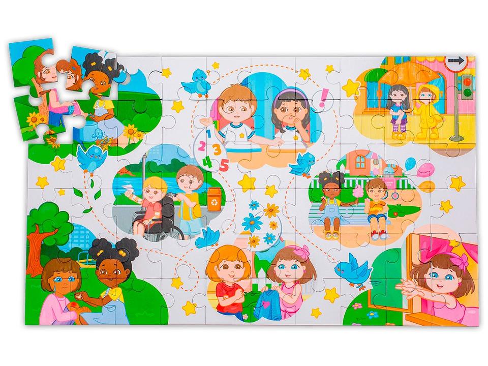 Quebra-cabeça 60 Peças Boas Ações - 4