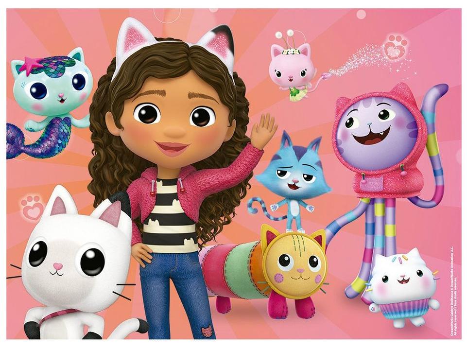 Quebra-cabeça 60 Peças Gabbys Dollhouse Grow - 1