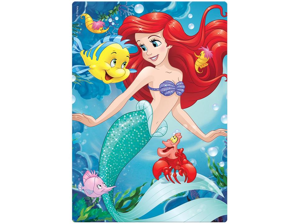 Quebra-cabeça 60 Peças Princesa Ariel Jak Toyster - 1