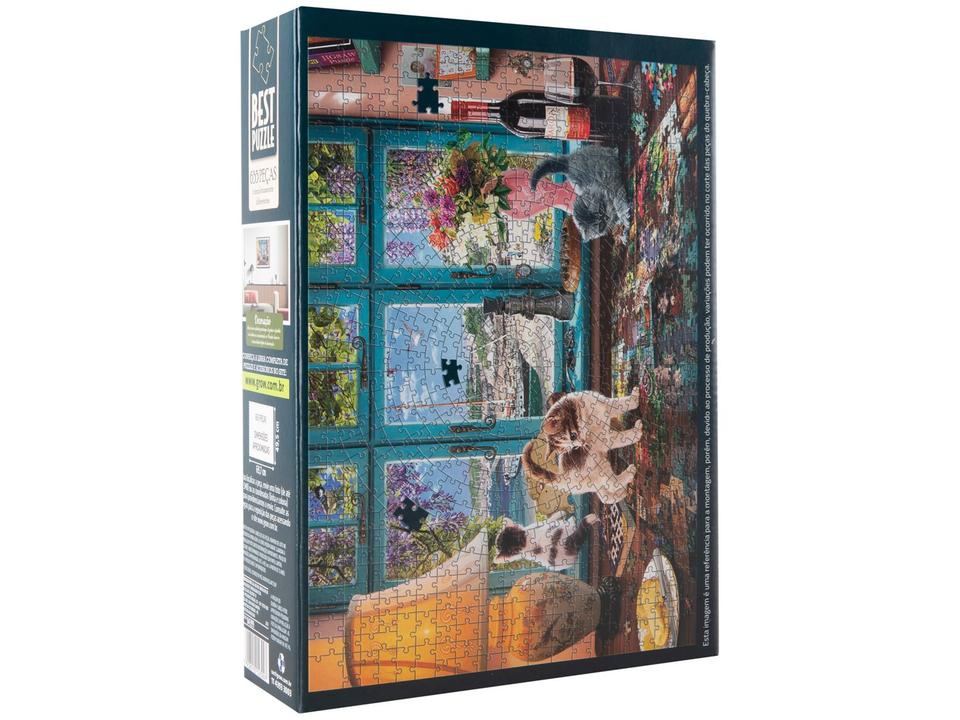 Quebra-cabeça 655 Peças Best Puzzle Gatinhos - 5