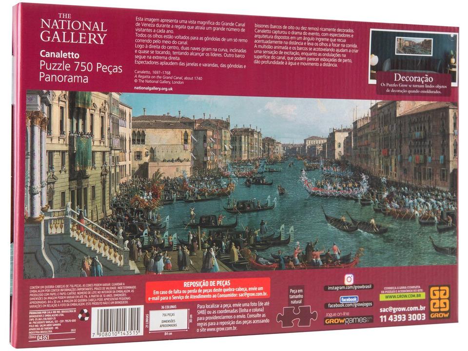 Quebra-cabeça 750 Peças National Gallery Puzzle - 5