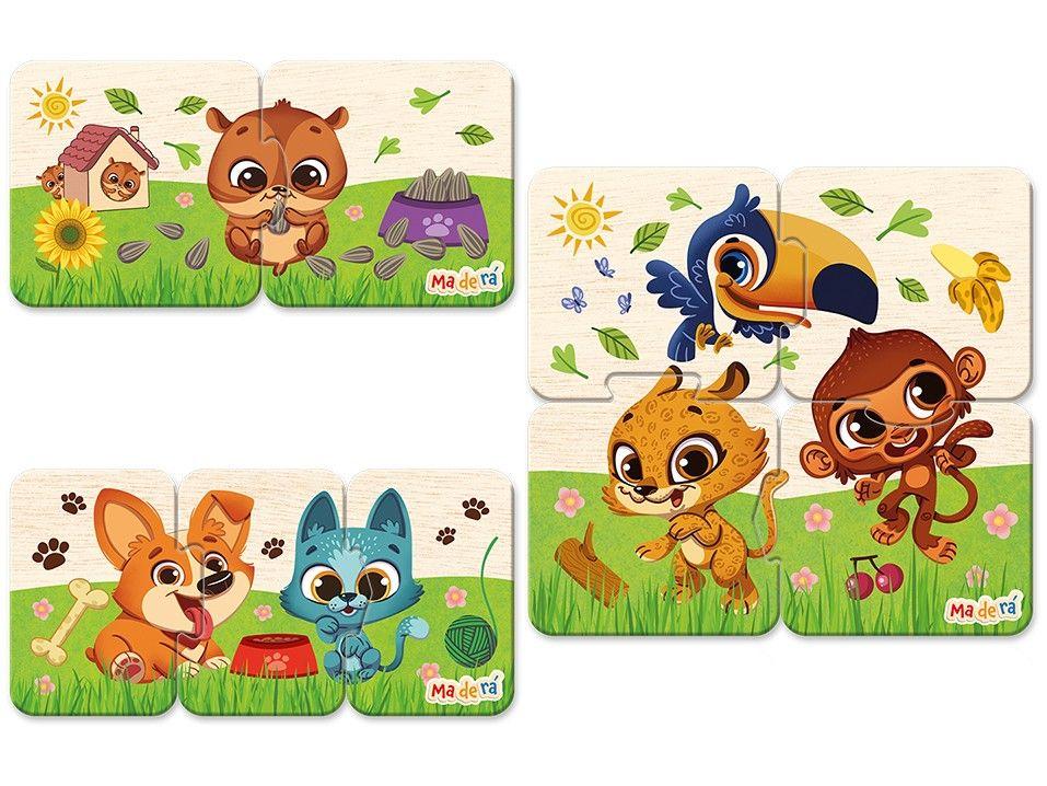 Quebra-cabeça 9 Peças Educativo Maderá - 2