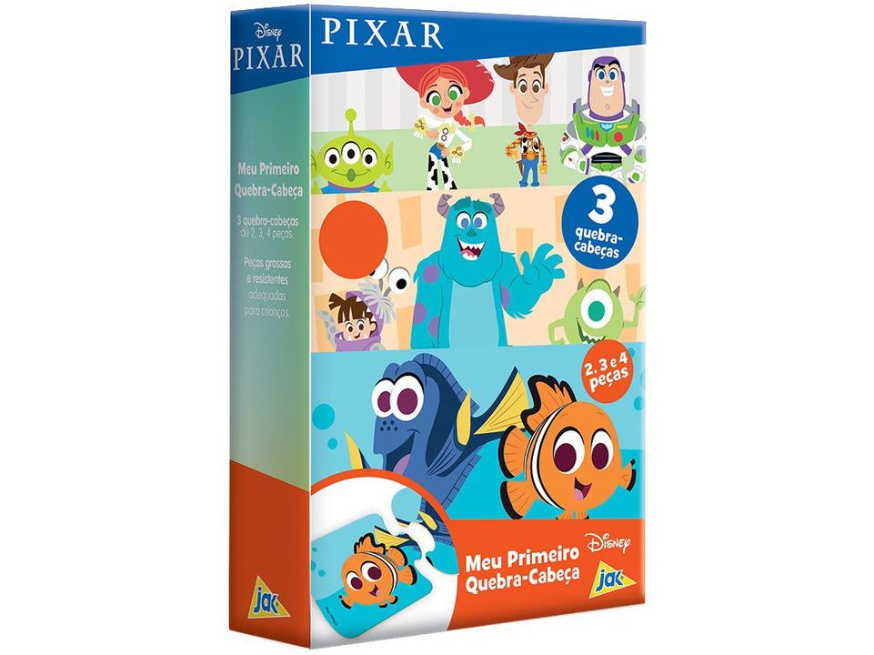 Quebra-cabeça 9 Peças Pixar Jak - 3079 Toyster Brinquedos