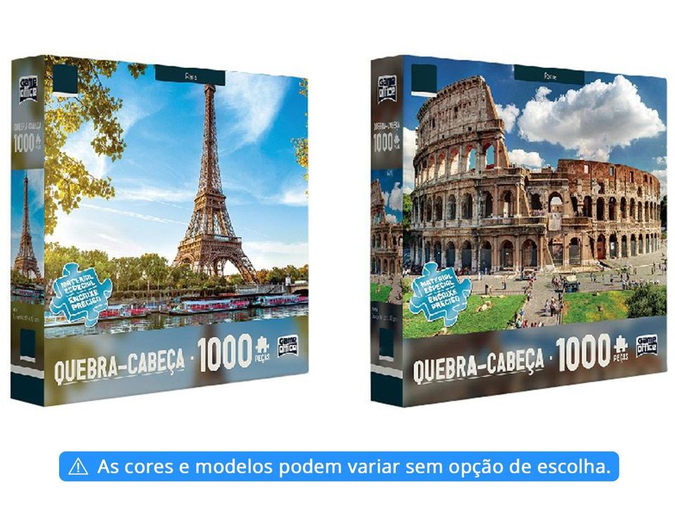 Quebra-cabeça Sortido 1000 Peças G.Office - 1