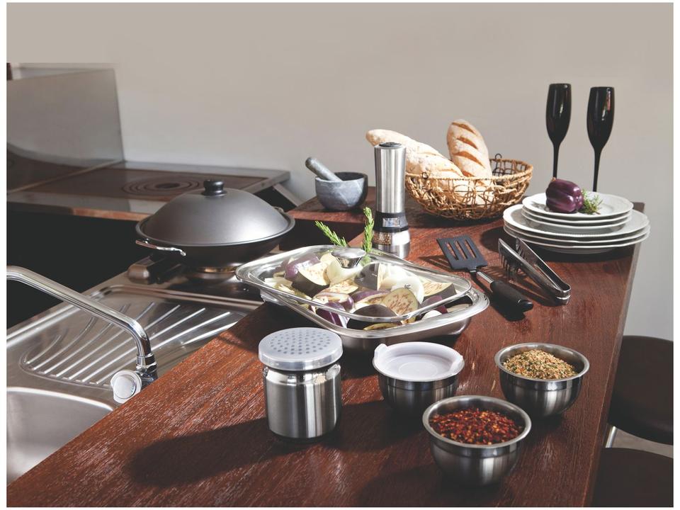 Queijeira Inox Tramontina com Tampa de Plástico 61134080 - 2