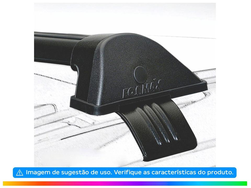 Rack para Carro Hilux 2005 até 2015 Eqmax New Wave 110cm Preto - 1