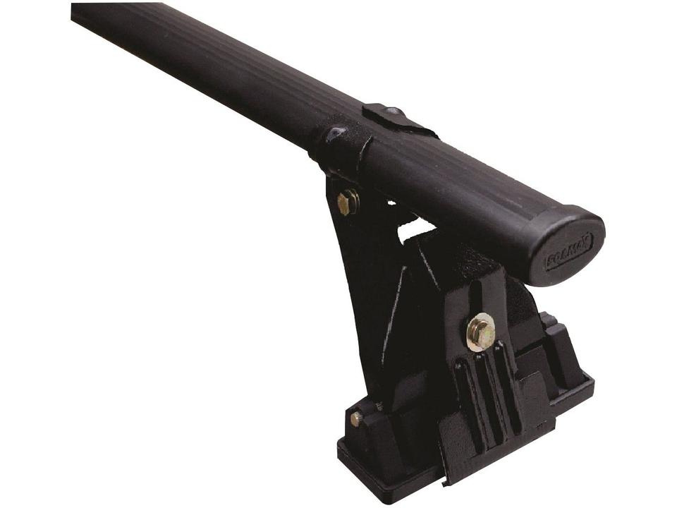 Rack para Carro Polo Hatch 2003 até 2014 Eqmax Aço 130cm Preto - 2