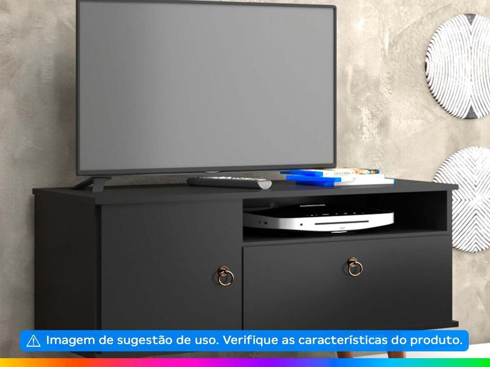 Rack para TV até 32” 2 Portas Retrô com Pés Palito - 1