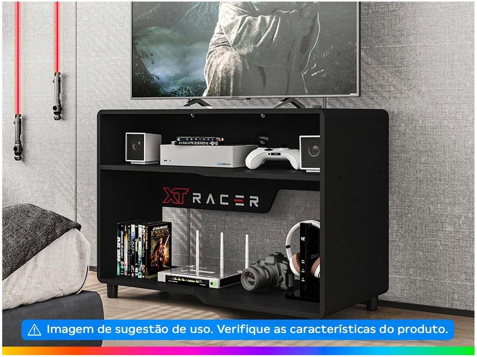 Rack para TV até 40” XT Racer Max Air Preto e Vermelh - 1