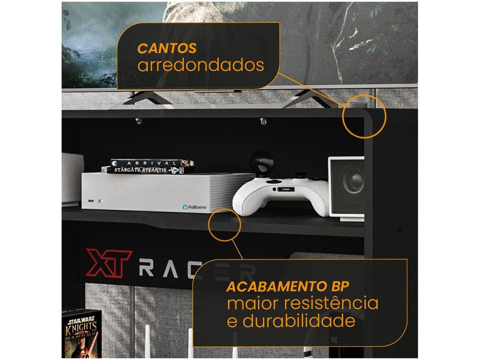 Rack para TV até 40” XT Racer Max Air Preto e Vermelh - 3