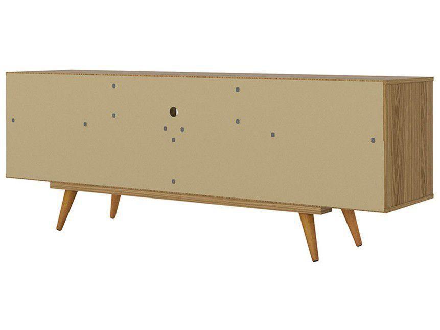 Rack para TV até 48” 1 Porta Pés Palito - Olivar Móveis Retrô Color - 4