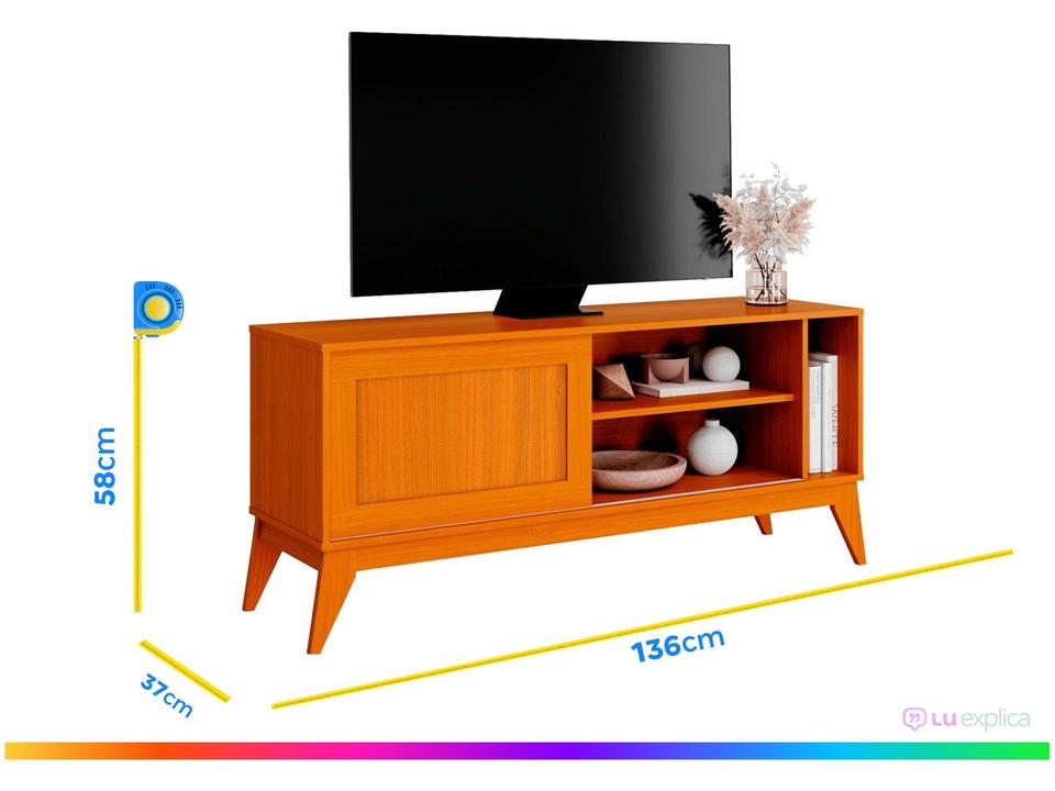 Rack para TV até 50" 1 Porta EDN Móveis Aruba - 3