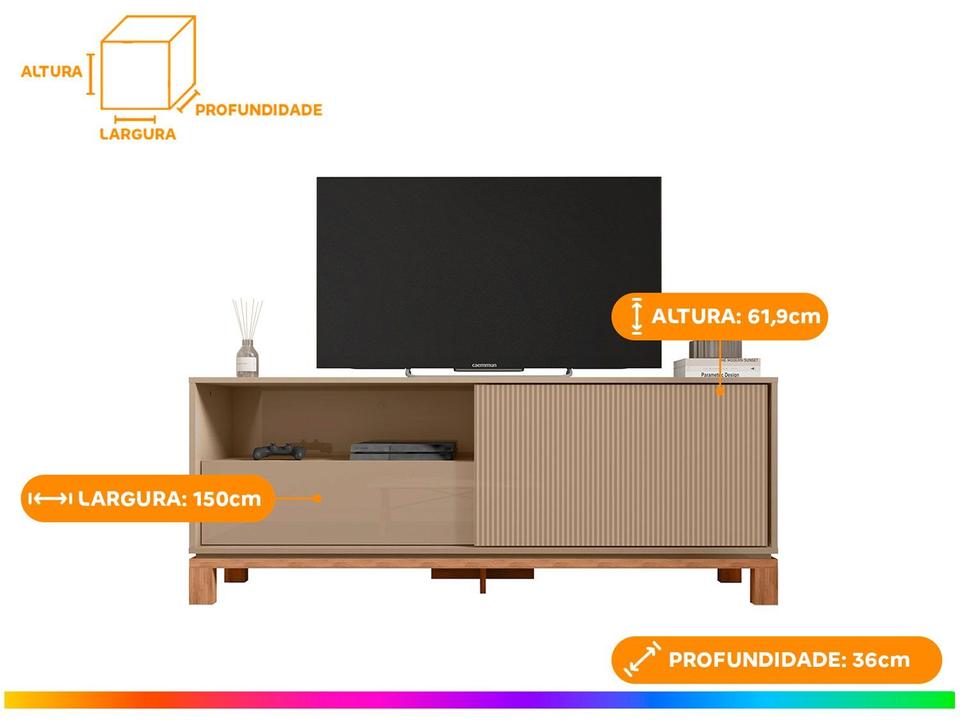 Rack para TV até 55” Caemmun Mondria - 3