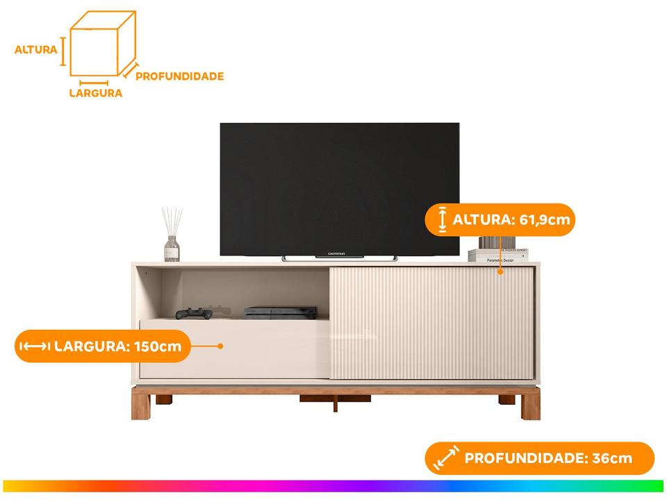 Rack para TV até 55” Caemmun Mondrian - 2