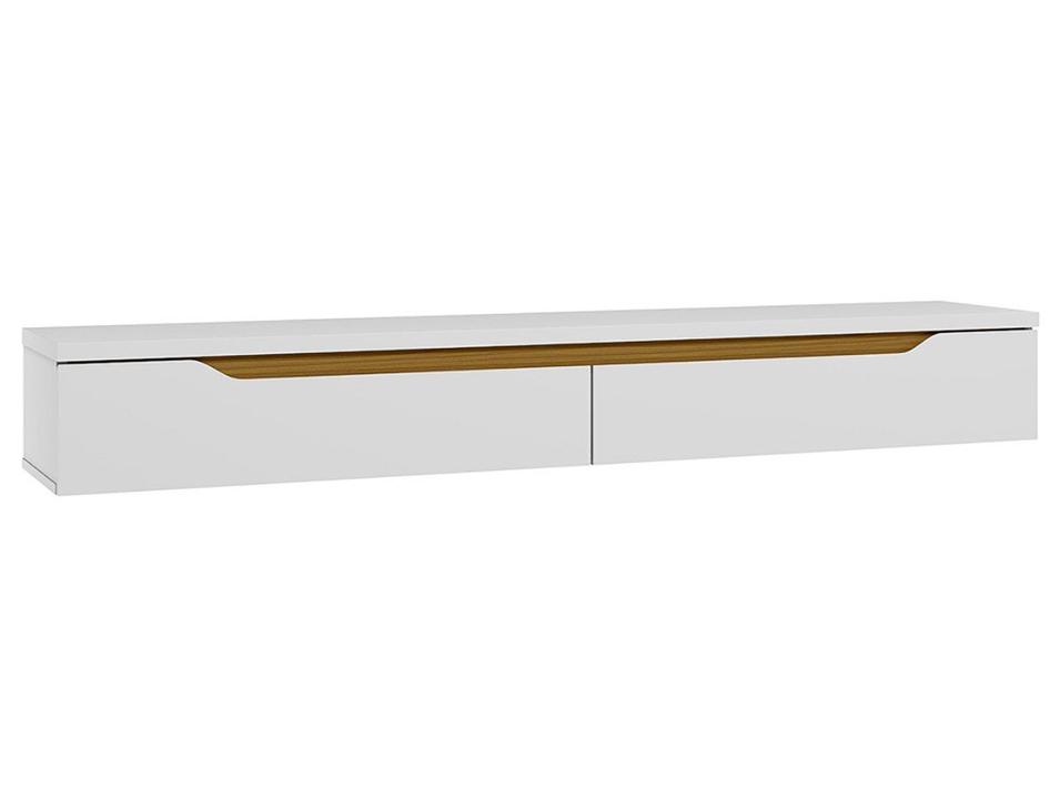 Rack para TV Até 55" Suspenso 2 Portas Olivar Móveis Uno - 5