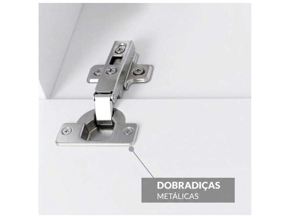 Rack para TV Até 55" Suspenso 2 Portas Olivar Móveis Uno - 3