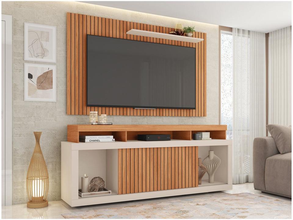 Rack para TV até 60” com Painel 2 Portas Caemmun New Osca - 3