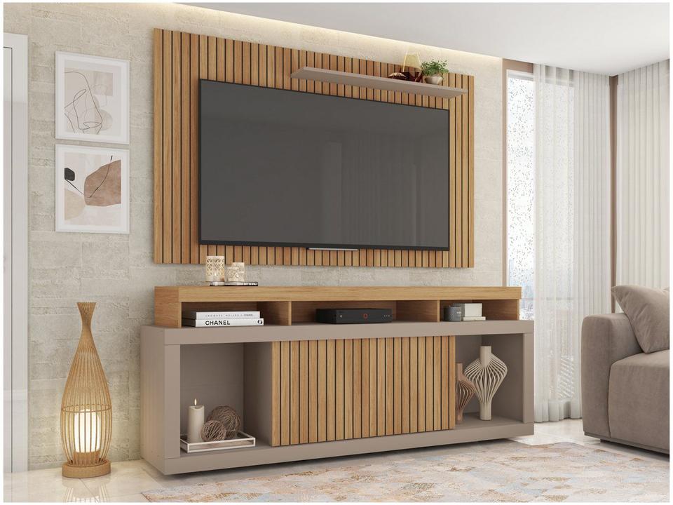 Rack para TV até 60” com Painel 2 Portas Caemmun New Osca - 3