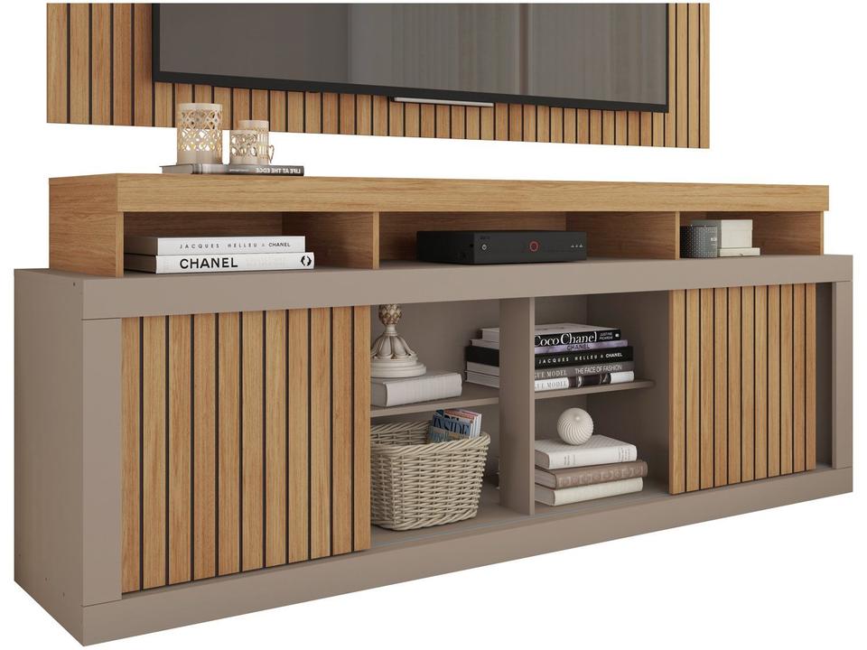 Rack para TV até 60” com Painel 2 Portas Caemmun New Osca - 6