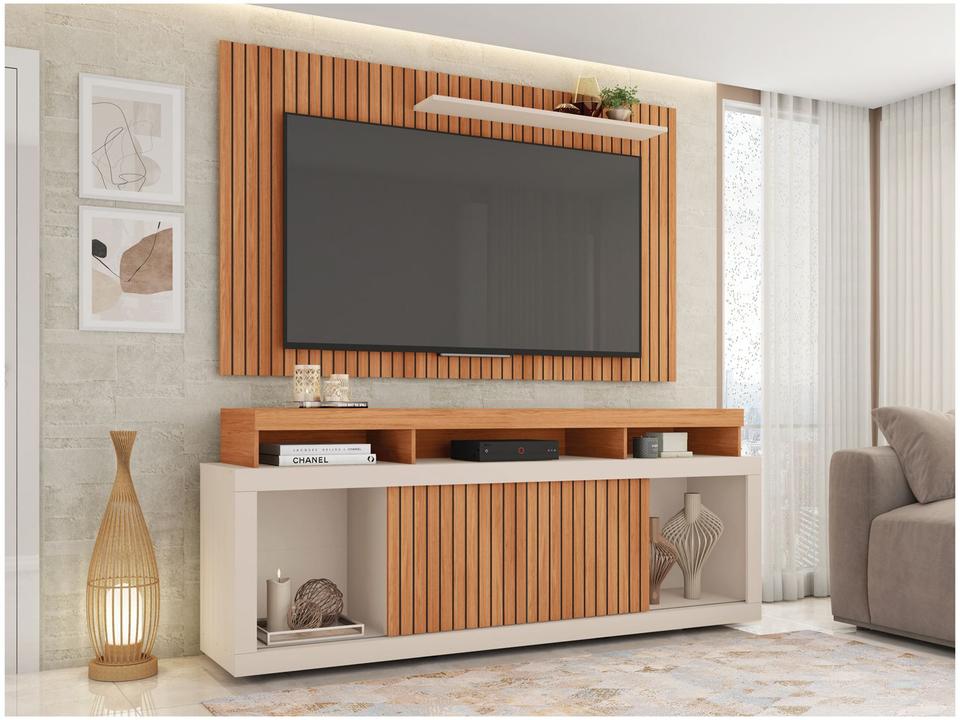 Rack para TV até 60” com Painel 2 Portas Caemmun New Oscar - 3