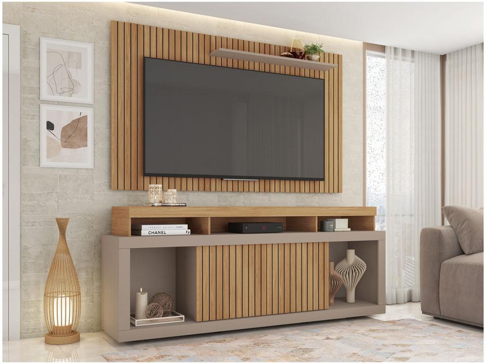 Rack para TV até 60” com Painel 2 Portas Caemmun New Oscar - 3