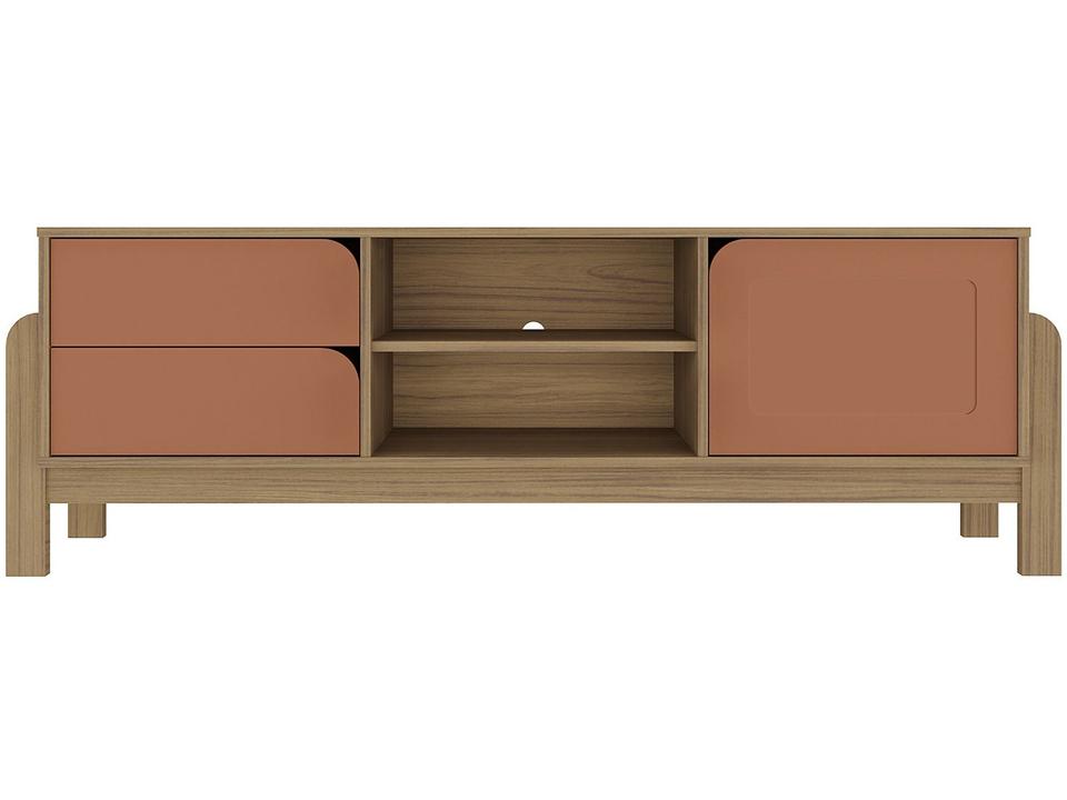 Rack para TV até 65" 2 Gavetas 1 Porta Artely Nature - 3