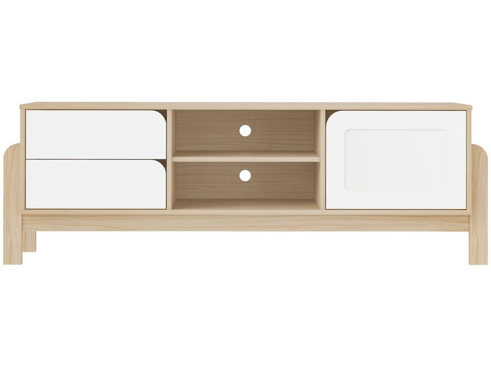 Rack para TV até 65" 2 Gavetas 1 Porta Artely Nature - 3