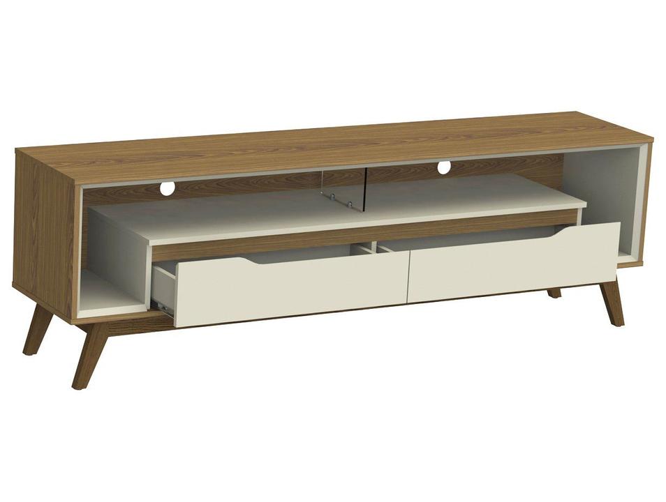 Rack para TV Até 65" 2 Gavetas Olivar Móveis Duo - 6