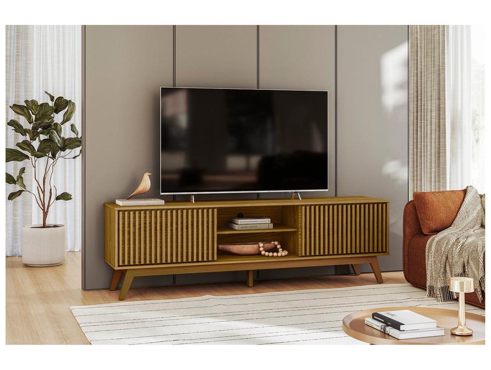 Rack para TV Até 65" 2 Portas Olivar Móveis Fox