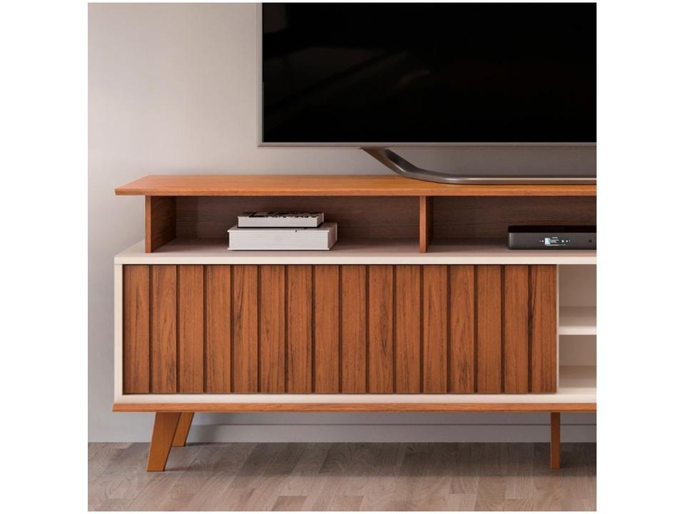 Rack para TV até 70" 1 Porta DJ Móveis Flow - 4