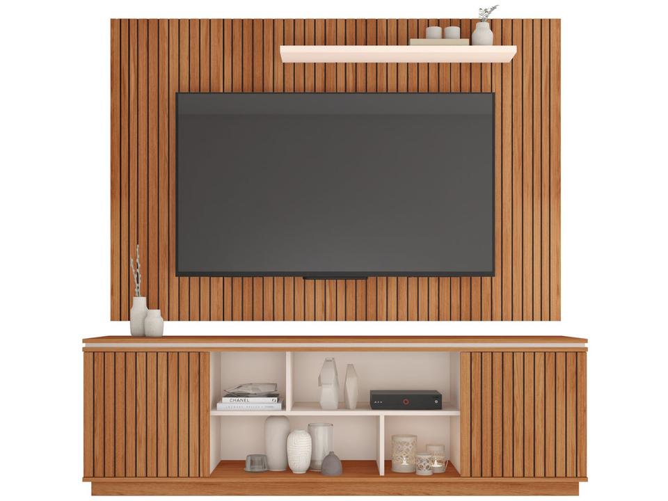 Rack para TV até 70" com Painel 2 Portas Caemmun Aegon - 2