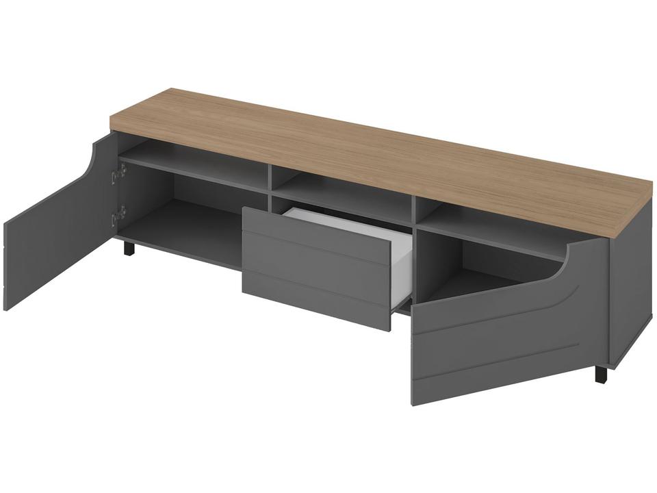 Rack para TV até 75" 1 Gaveta 2 Portas Artely Mercury - 2