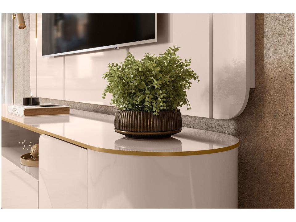 Rack para TV até 75" 1 Gaveta 2 Portas DJ Móveis Areta - 5