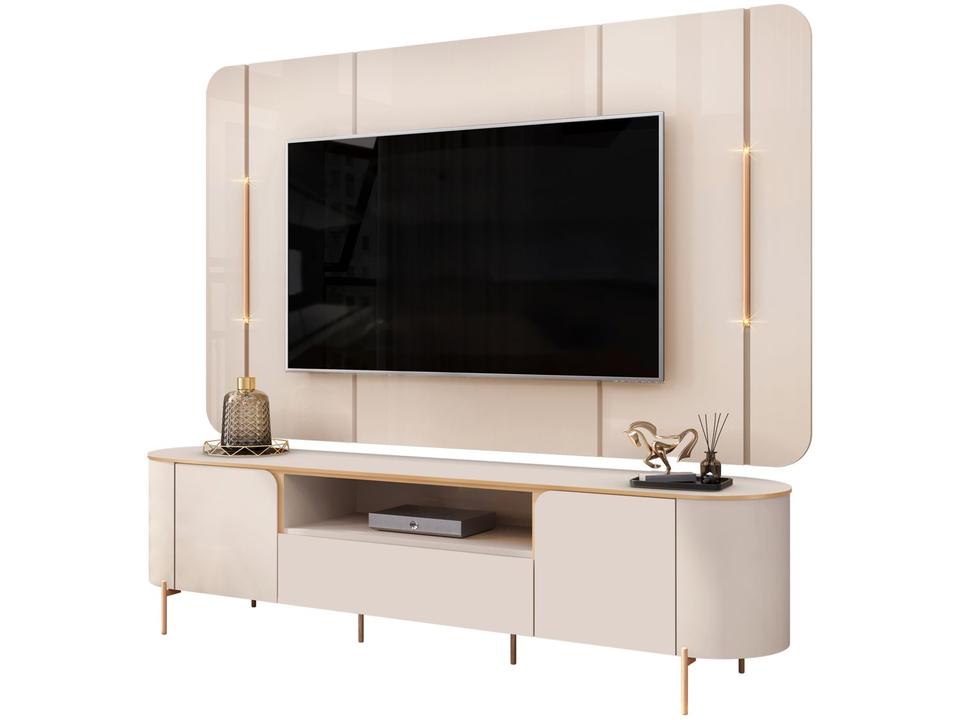 Rack para TV até 75" 1 Gaveta 2 Portas DJ Móveis Areta - 7