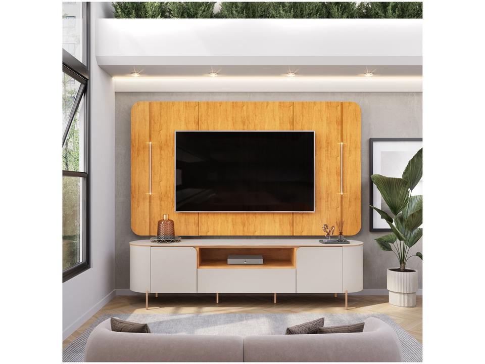 Rack para TV até 75" 1 Gaveta 2 Portas DJ Móveis Areta - 3