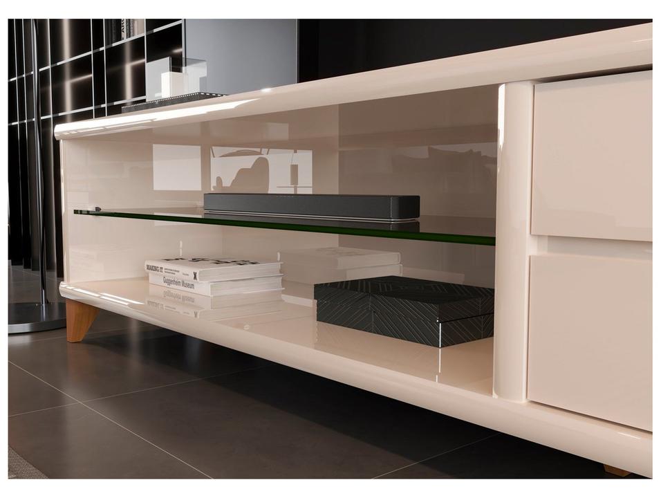 Rack para TV até 75" 2 Gavetas EDN Móveis Eifell 1,80 - 3