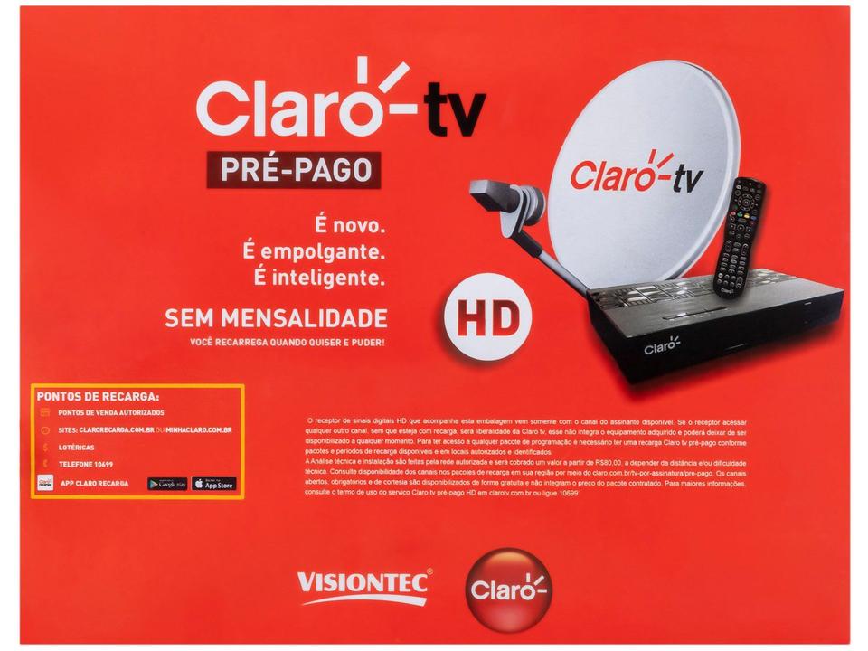 Receptor de TV Digital Claro N8770H Visiontec - 8