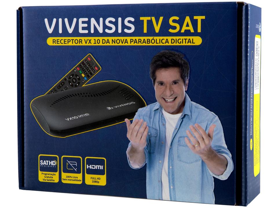 Receptor de TV Digital Vivensis VX10 - 12