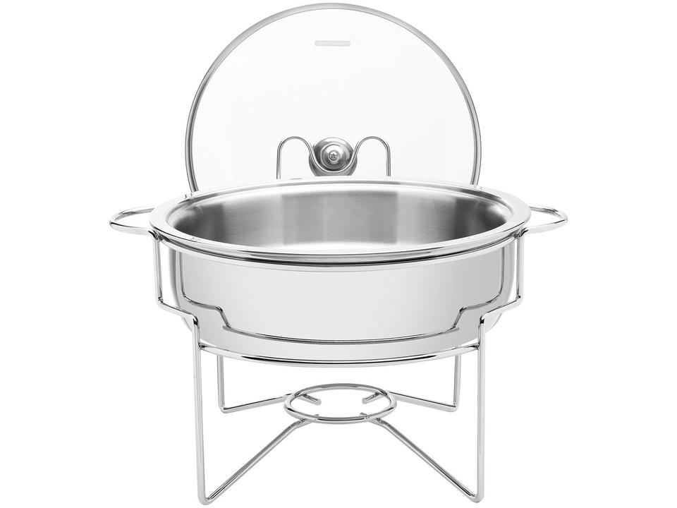 Rechaud Inox 4,3L Tramontina 61041213 3 Peças - 1