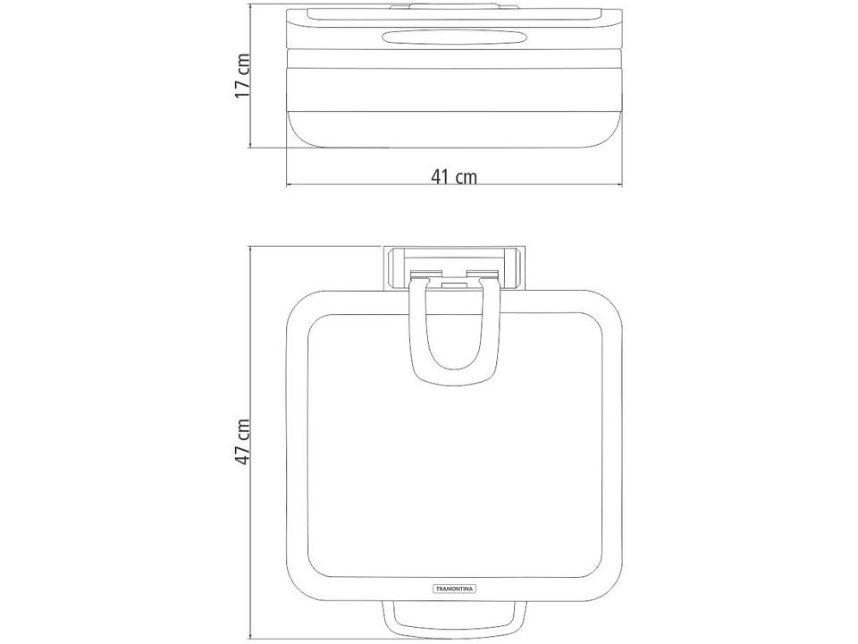 Rechaud Inox 5,9L Tramontina 61027010 com Tampa - 2