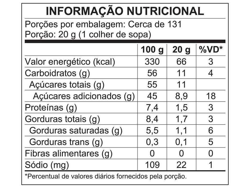 Recheio e Cobertura Leite em pó Ninho Nestle Integral - 2