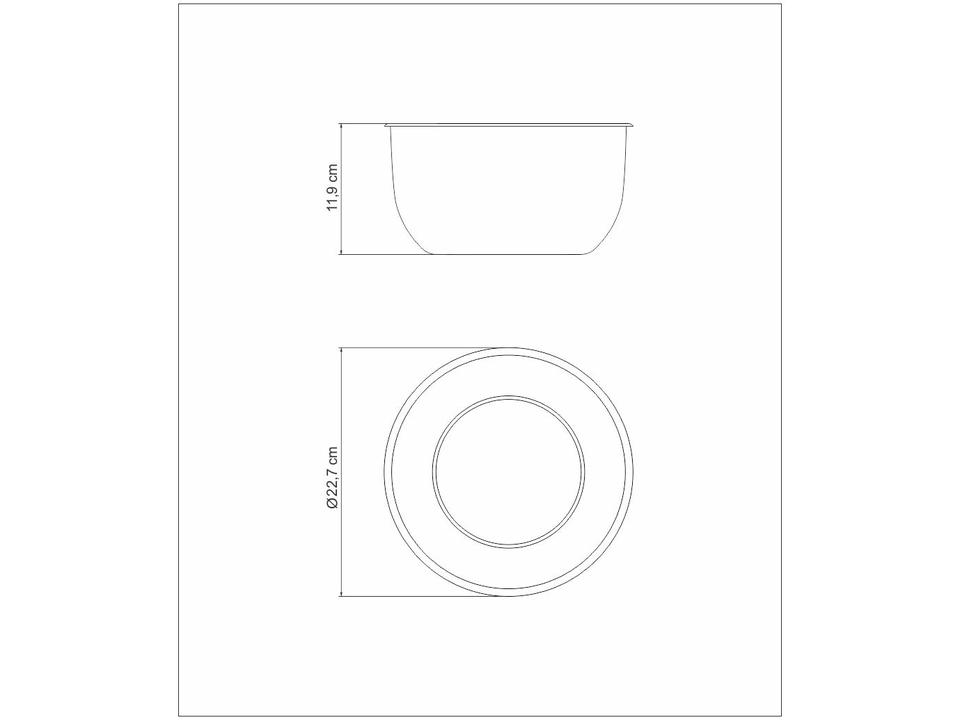 Recipiente Redondo em Inox 3 Litros Tramontina 61228/201 - 4