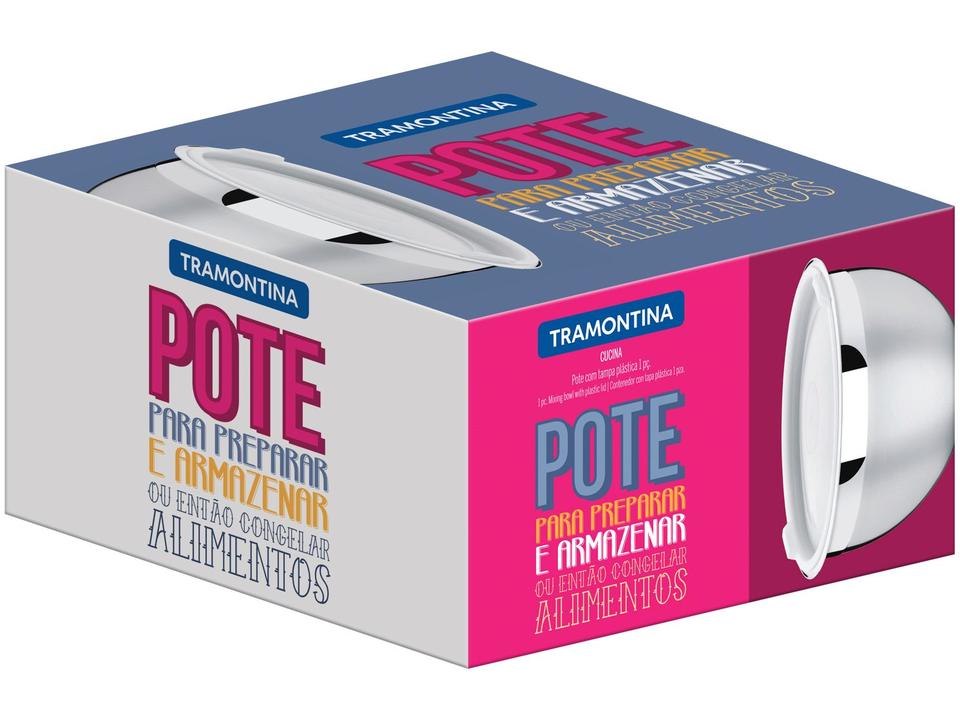 Recipiente Redondo em Inox 5,2 Litros c/ Tampa Tramontina 61228/240 - 6