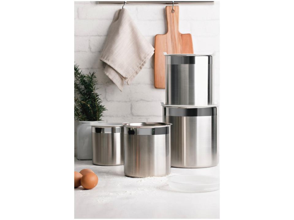 Recipiente Redondo em Inox 5,28 Litros Tramontina 61227/180 - 3