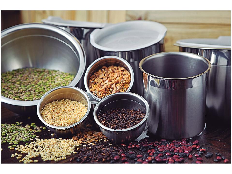 Recipiente Redondo em Inox 8,3 Litros - 2